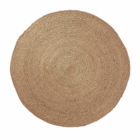 Přírodní jutový koberec Kave Home Dip, ⌀ 100 cm