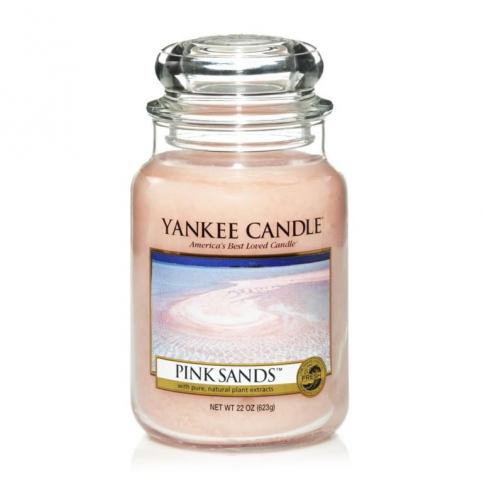 Vonná svíčka Yankee Candle Pink Sands, velká - Designovynabytek.cz