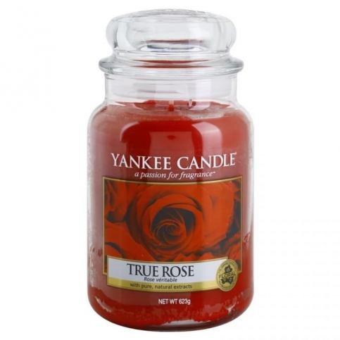 Vonná svíčka Yankee Candle True Rose, velká - Designovynabytek.cz