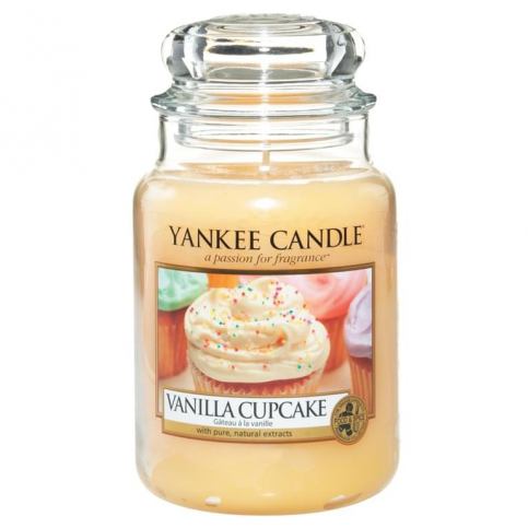 Vonná svíčka Yankee Candle Vanilla Cupcake, střední - Designovynabytek.cz