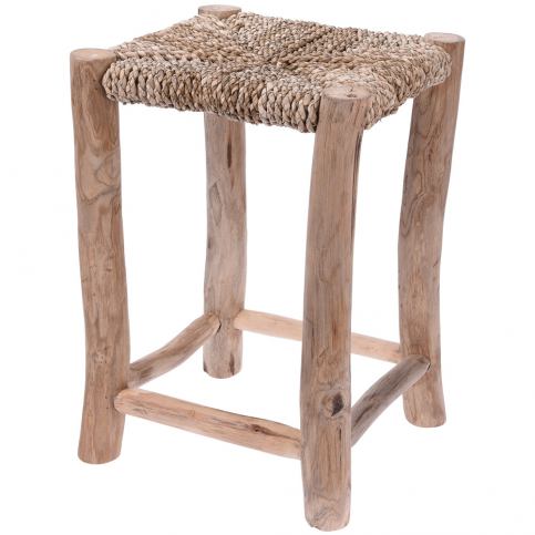 Taburet, sedadlo s mořské trávy - taburet, podnožka Home Styling Collection - EMAKO.CZ s.r.o.