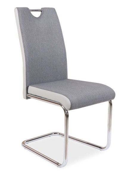 Casarredo Jídelní čalouněná židle H-952 šedá/světle šedá - NP-DESIGN, s.r.o.