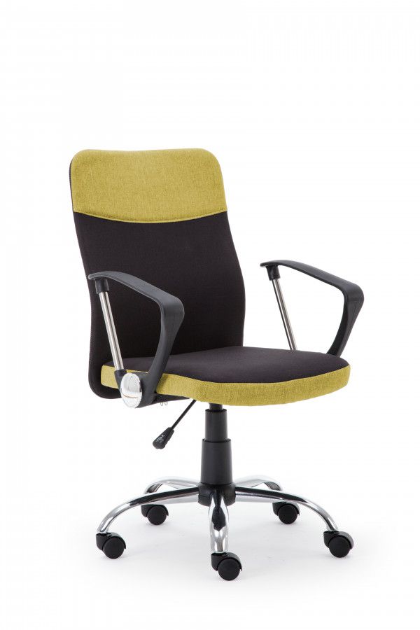 Halmar Kancelářská židle Topic, černo-zelená - ATAN Nábytek