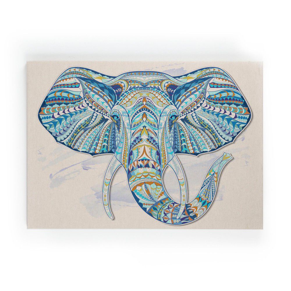 Obraz na plátně Surdic Lino Elephant, 50 x 70 cm - Bonami.cz