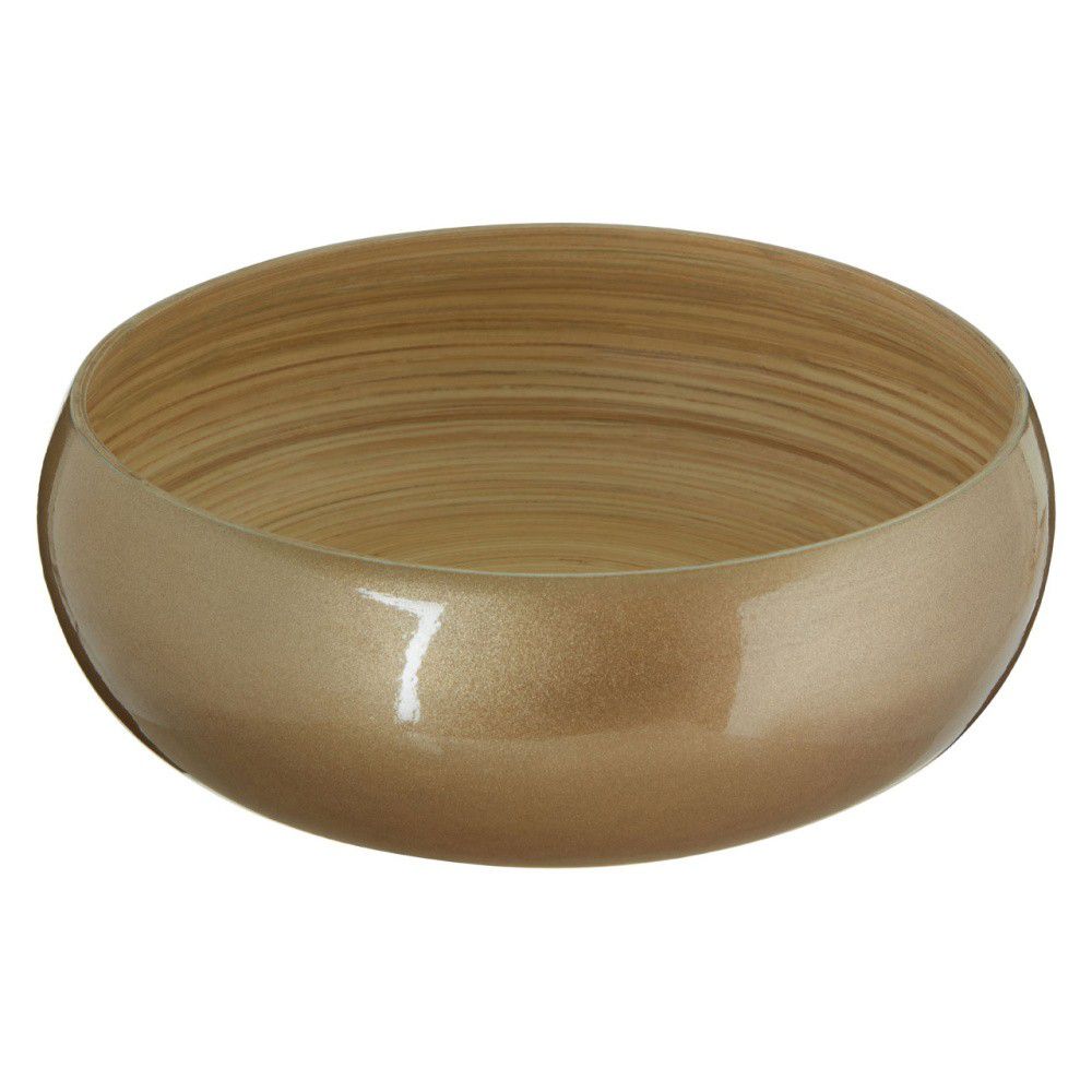 Bambusová miska ve zlaté barvě Premier Housewares, ⌀ 30 cm - Bonami.cz