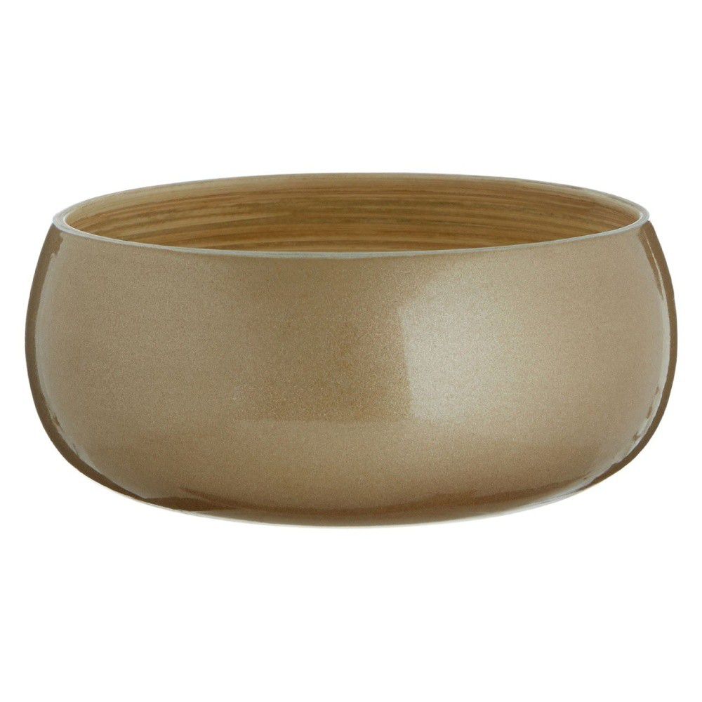 Bambusová miska ve zlaté barvě Premier Housewares, ⌀ 20 cm - Bonami.cz