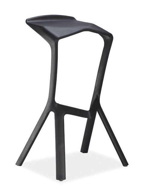 Casarredo Barová židle VOLT černá - ATAN Nábytek