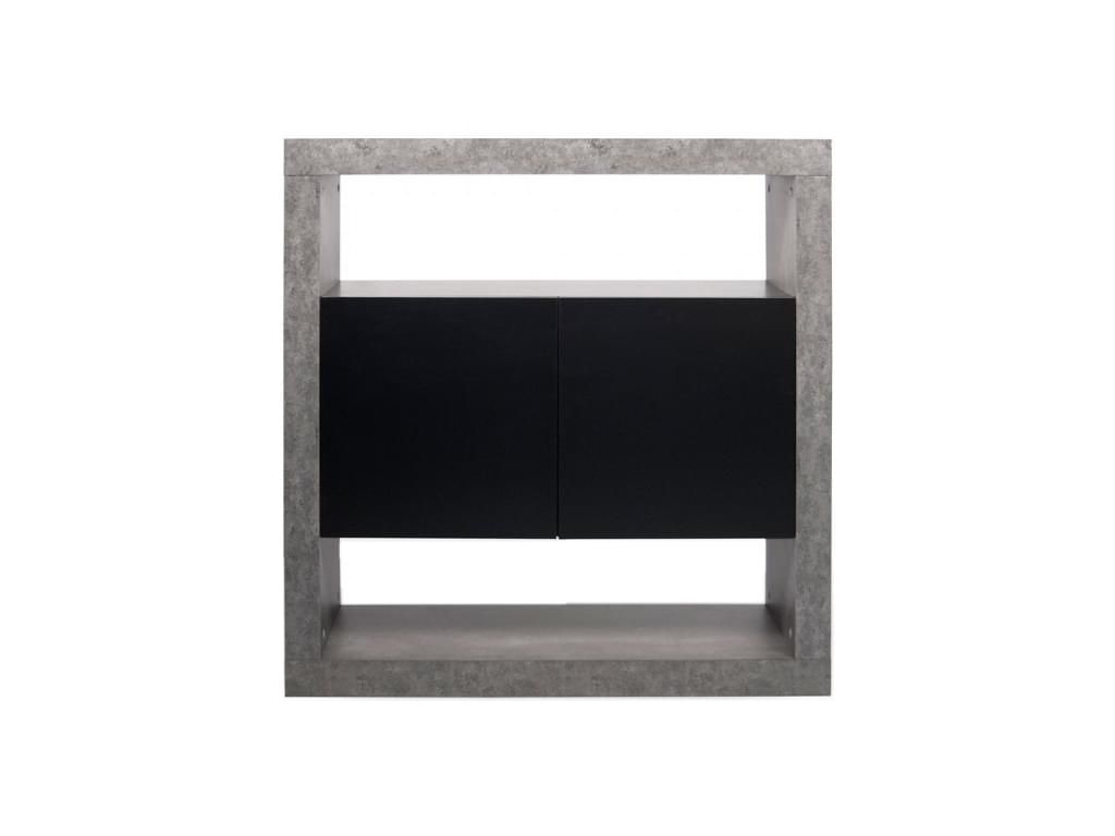 Kuchyňská skříňka v betonovém dekoru TemaHome Detroit, 109 x 109 cm - Bonami.cz