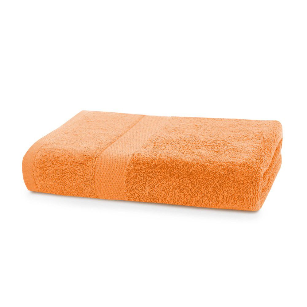 Oranžový ručník DecoKing Marina, 50 x 100 cm - Bonami.cz