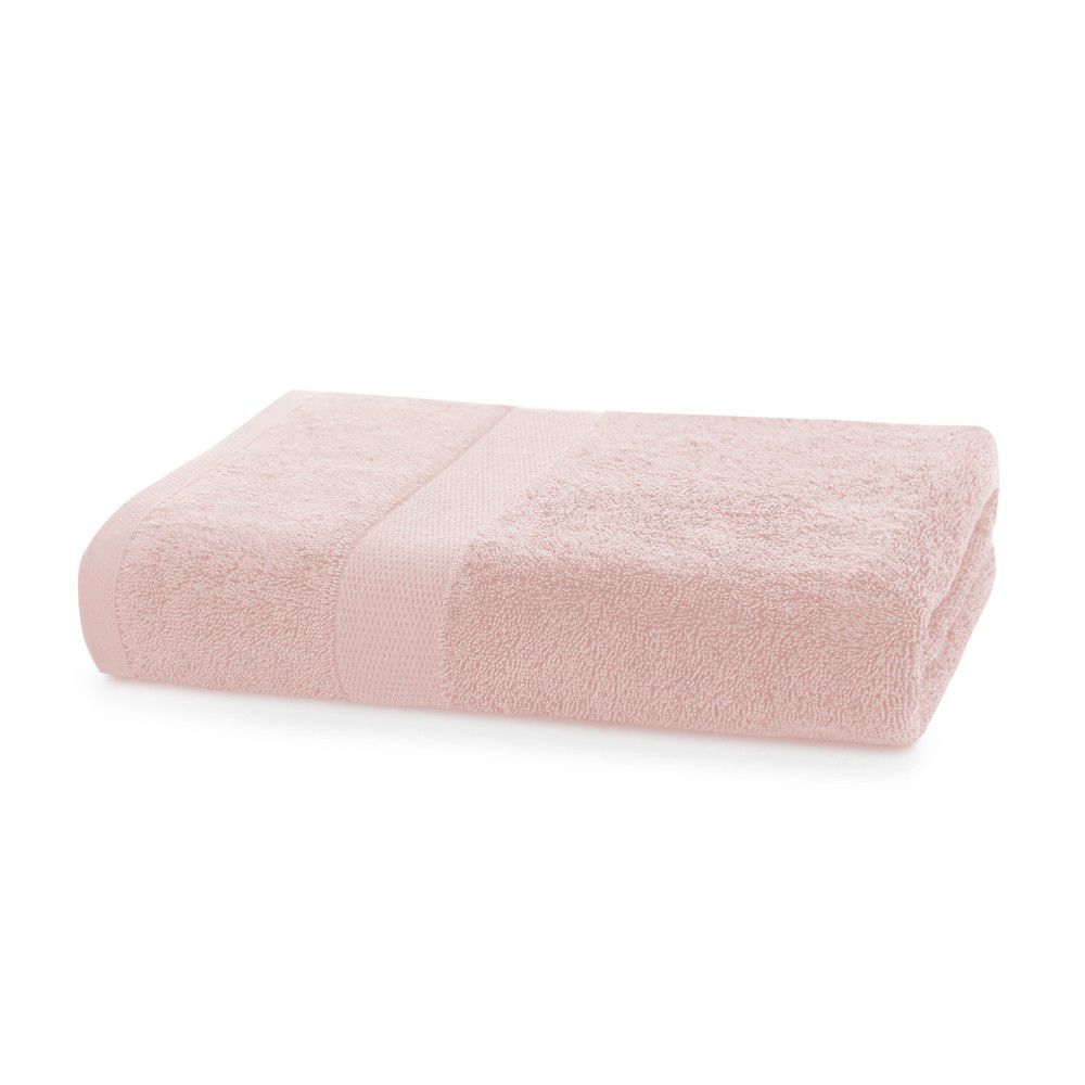 Růžový ručník DecoKing Marina, 50 x 100 cm - Bonami.cz