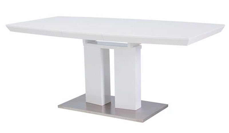 Casarredo Jídelní stůl DIVANI rozkládací bílý - ATAN Nábytek