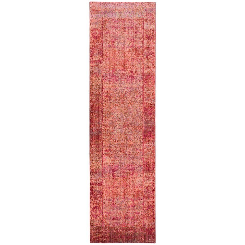 Červenorůžový běhoun Safavieh Lulu Vintage, 243 x 68 cm - Bonami.cz