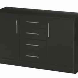 Casarredo Komoda GENEWA 2 černá mat