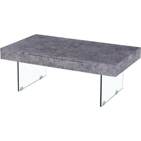 Konferenční stolek, beton, DAISY NEW - M DUM.cz
