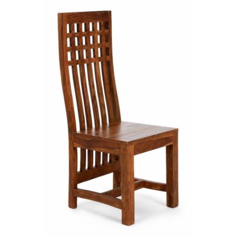 Židle z indického masivu palisandr Barva Barva č. 9 - Natural  X-CH - Lakšmi - Indický Nábytek.cz