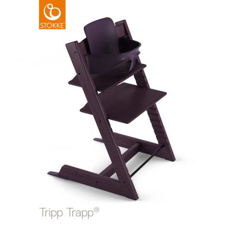 Stokke Tripp Trapp Baby Set Plum Purple - Favi.cz