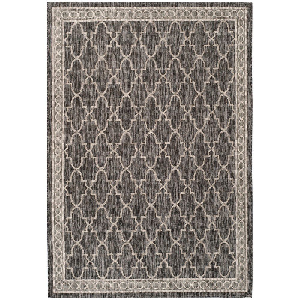 Černobéžový koberec vhodný i na venkovní použití Safavieh Grenada, 231 x 160 cm - Bonami.cz