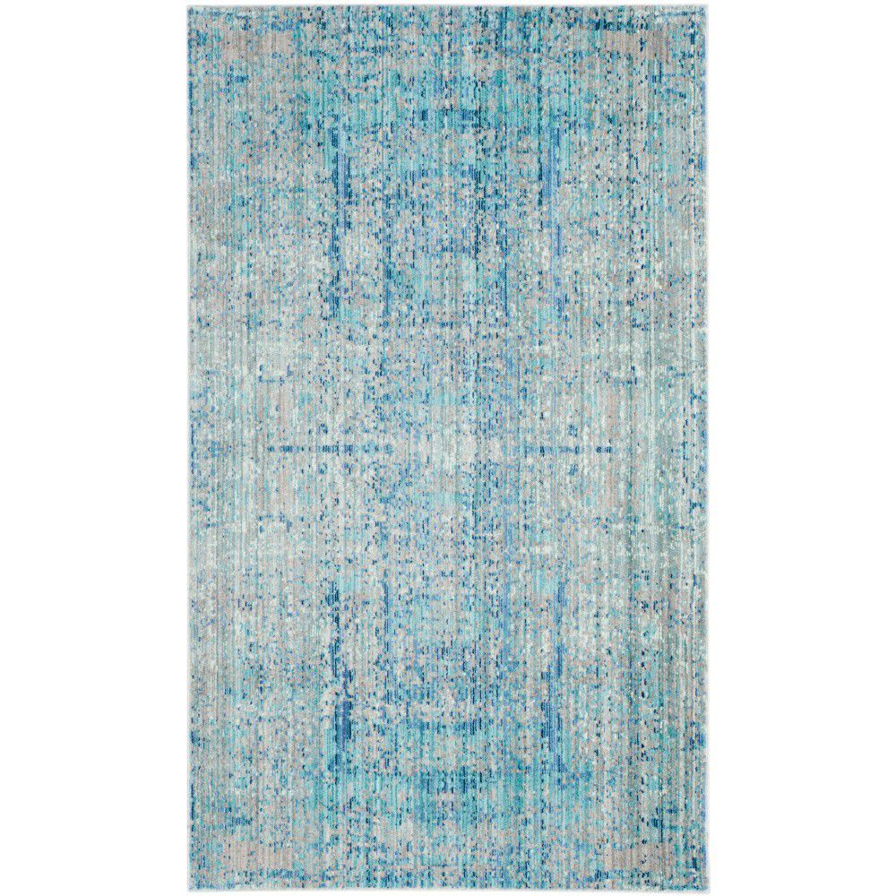 Modrý koberec Safavieh Abella, 152 x 91 cm - Bonami.cz