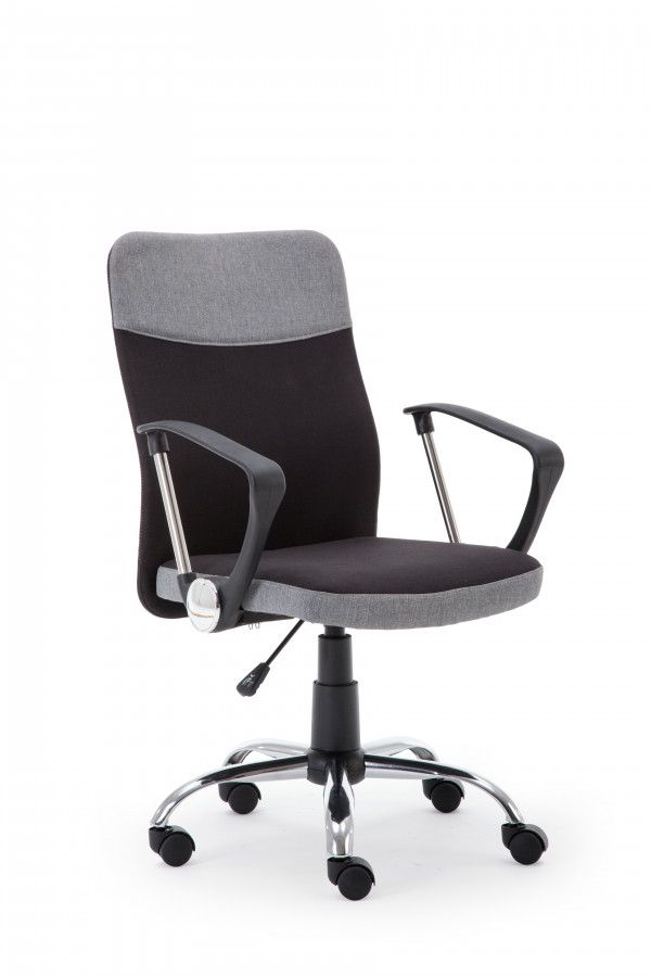 Halmar Kancelářská židle Topic, černo-šedá - DEKORHOME.CZ