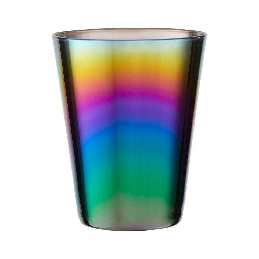 Sada 4 pohárků s duhovým efektem Premier Housewares Rainbow, 390 ml - Bonami.cz