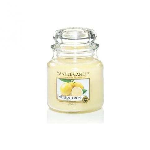Vonná svíčka Yankee Candle Sicilian Lemon, střední 21381 Yankee Candle - Designovynabytek.cz