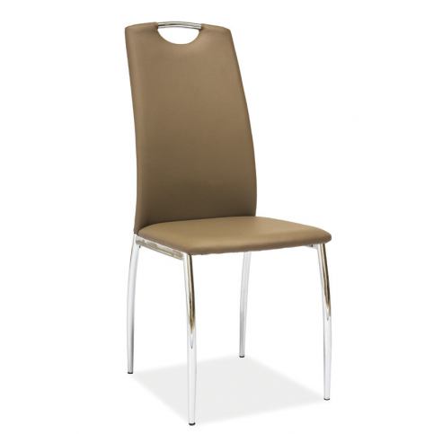 Casarredo Jídelní čalouněná židle H-622 tmavě béžová - ATAN Nábytek