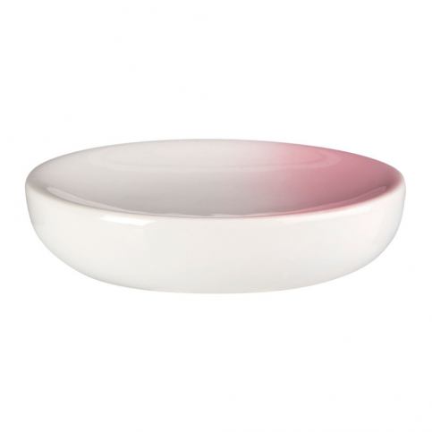 Bílo-růžový miska na mýdlo z dolomitu Premier Housewares Sunrise - Bonami.cz