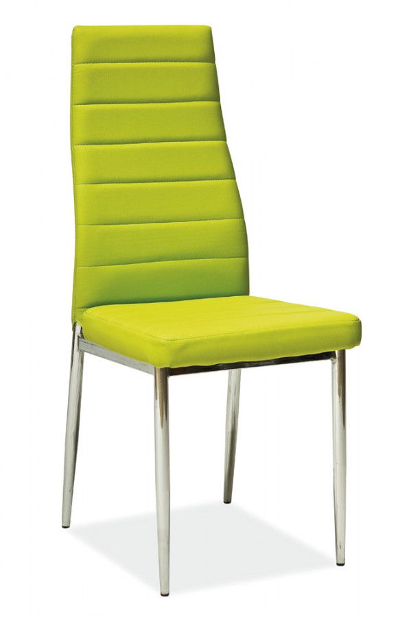 Casarredo Jídelní čalouněná židle H-261 zelená - ATAN Nábytek