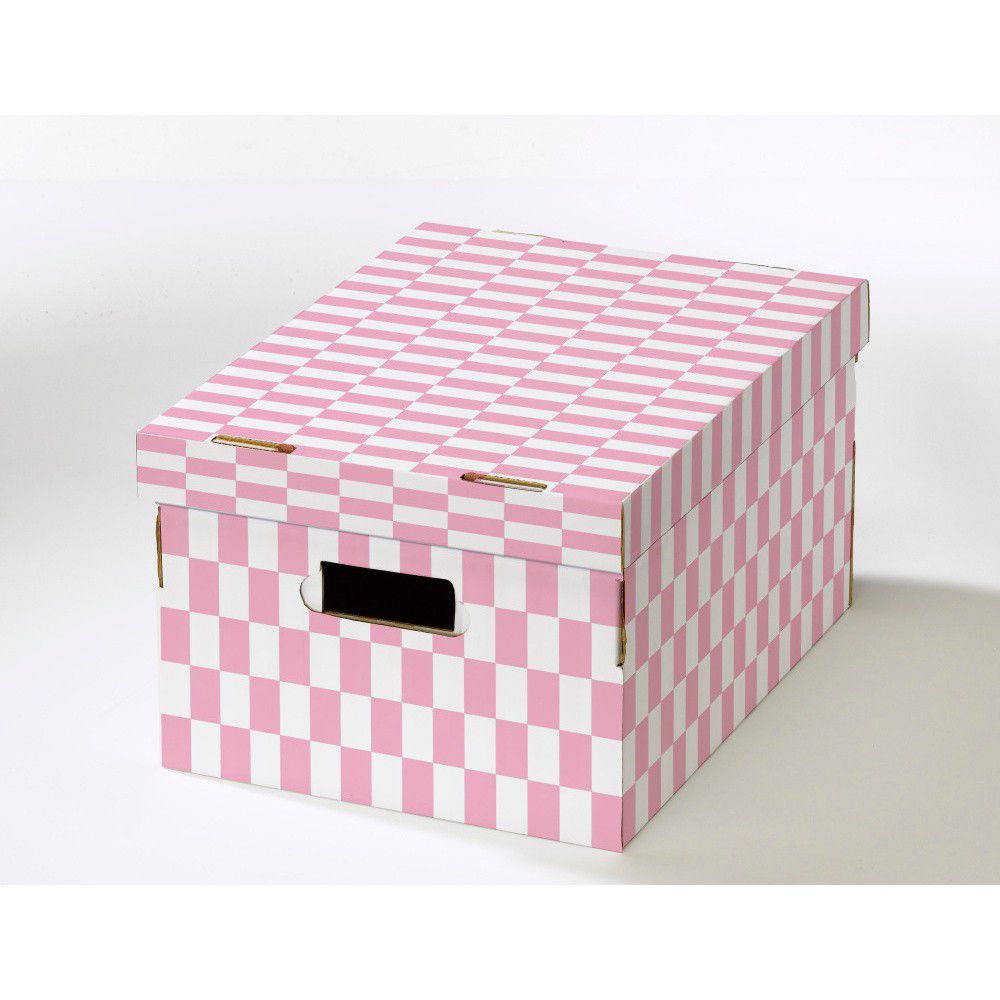 Sada 2 krabic s víkem z vlnité lepenky Compactor Teddy, 40 x 31 x 21 cm - Bonami.cz