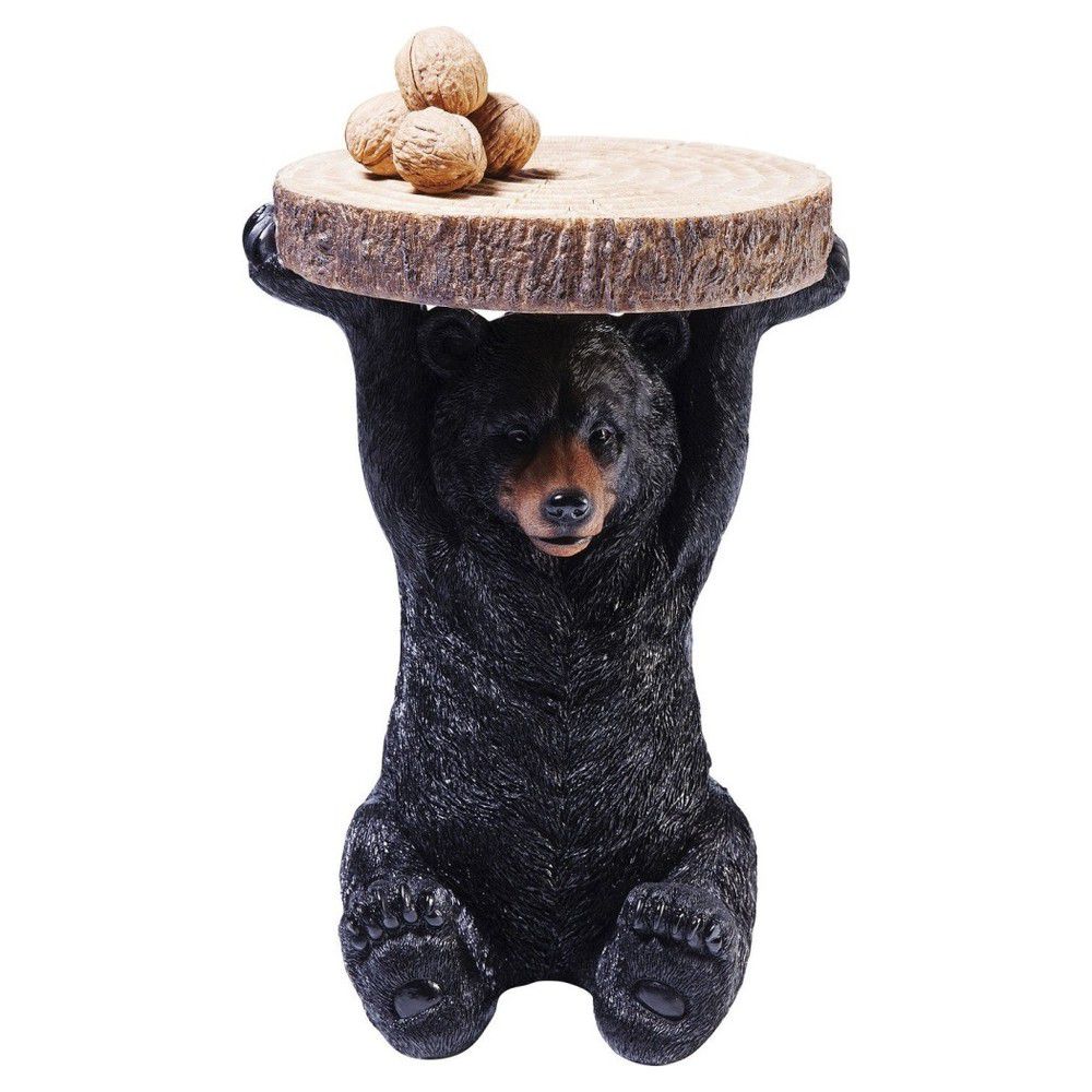 Odkládací stolek ve tvaru zvířete Kare Design Mini Bear, Ø 35 cm - Bonami.cz