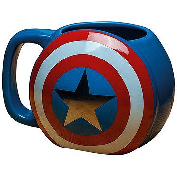 Captain America Shield Mug - alza.cz