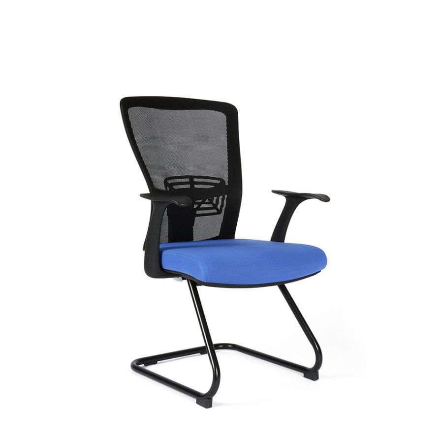 Office Pro Jednací židle THEMIS MEETING - TD-11, modrá - ATAN Nábytek