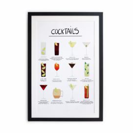 Zarámovaný plakát Really Nice Things Cocktail, 65 x 45 cm Bonami.cz