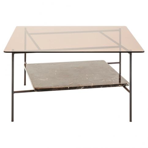Kovový konferenční stolek Kare Design Salto, 80 x 80 cm - Bonami.cz