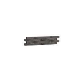 Obklad Vaspo Decorstone ratan tmavě šedá 8,8x39 cm reliéfní V54101