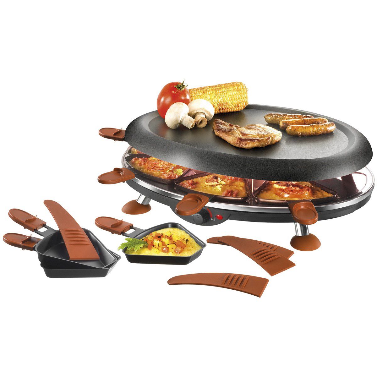 UNOLD 48775 raclette gril pro 8 osob - 4home.cz