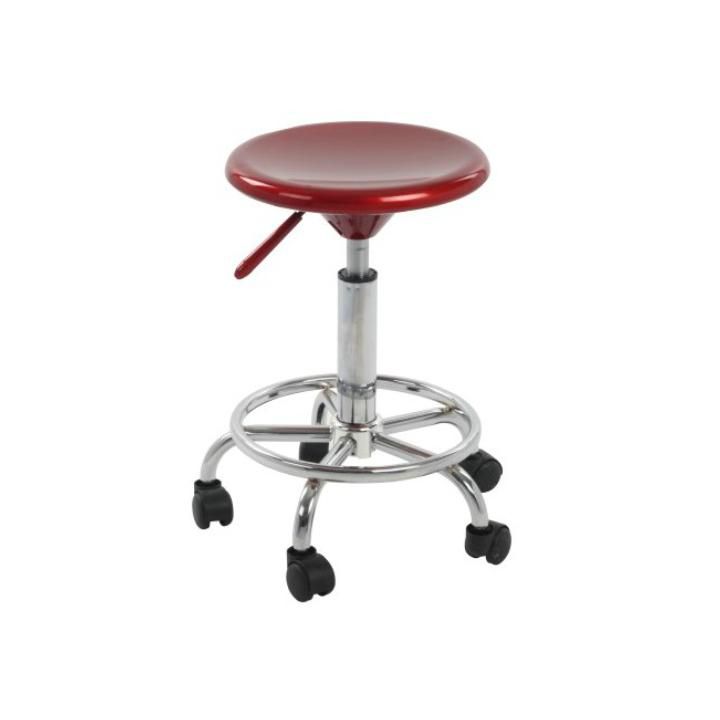 Židle, červená / chrom, MABEL 2 NEW 0000206653 Tempo Kondela - DEKORHOME.CZ