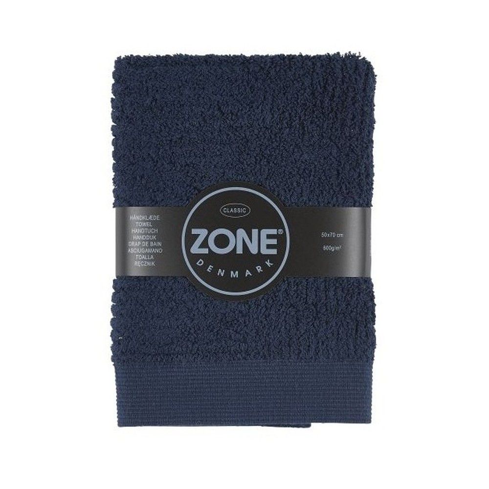 Tmavě modrý ručník Zone Classic, 70 x 50 cm - Bonami.cz