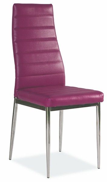Casarredo Jídelní čalouněná židle H-261 fialová - ATAN Nábytek