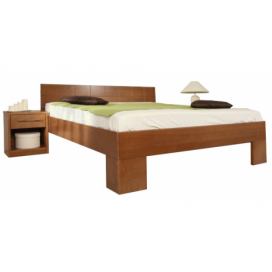 Masivní postel s úložným prostorem Varezza 6B (v.44cm) - 160/180 x 200cm - 160 x 200cm