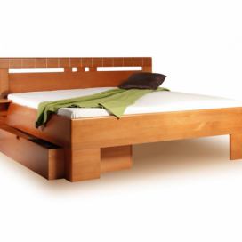 Masivní postel s úložným prostorem Varezza 1 - 160/180 x 200cm - 160 x 200cm
