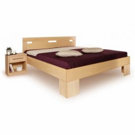 Masivní postel s úložným prostorem Varezza 6A (v.44) - 160/180x200cm - 160 x 200cm