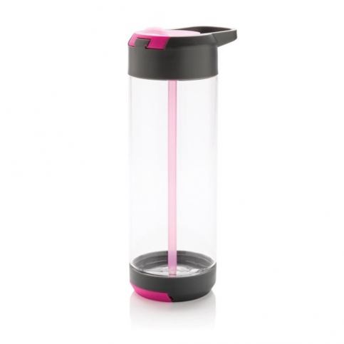 Růžová lahev se stojánkem na telefon XD Design, 700 ml - Bonami.cz