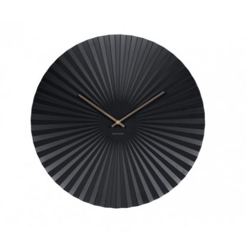 Present time Hodiny SENSU černé,40 cm - Alhambra | design studio