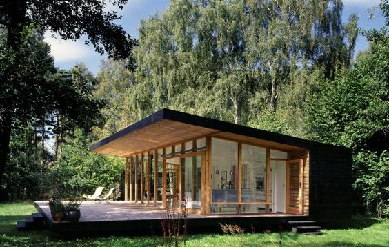 Prosklený bungalov - 