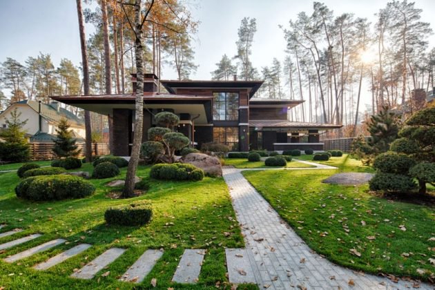 Krásný dům v lese - 