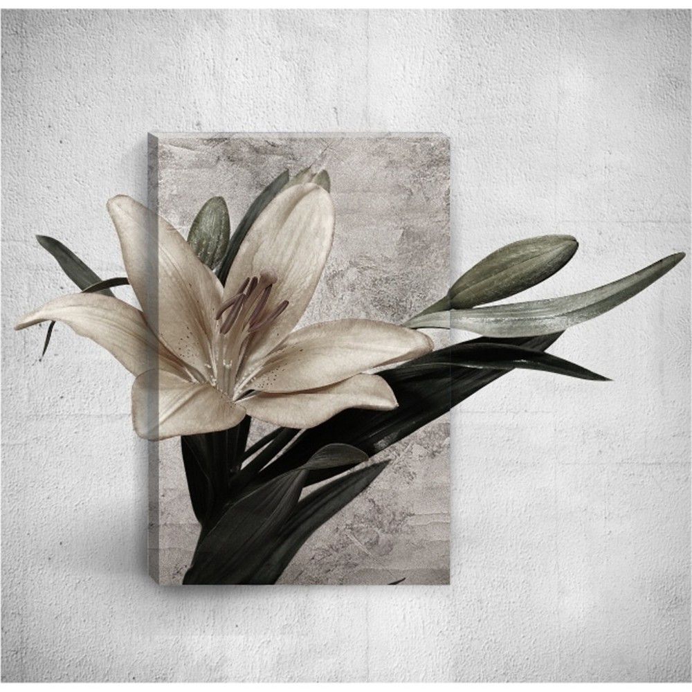Nástěnný 3D obraz Mosticx Flower, 40 x 60 cm - Bonami.cz