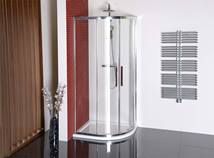 Sprchový kout asymetrický 90x80 cm Polysan Lucis DL5215 - Siko - koupelny - kuchyně