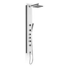 Sprchový panel Roth LUCE KVADRO s termostatickou baterií bílá 4000381 - Siko - koupelny - kuchyně