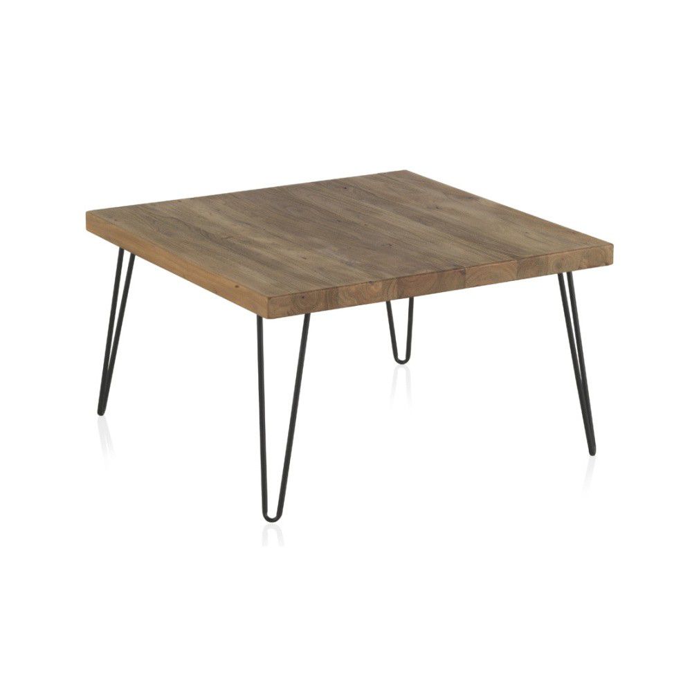 Konferenční stolek s deskou z jilmového dřeva Geese Rea, výška 40 cm - Bonami.cz